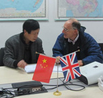 Dr Clive Rahn and Prof Tong Yanan