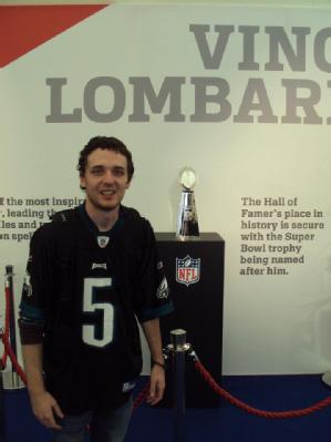 Me with Lombardi Trophy