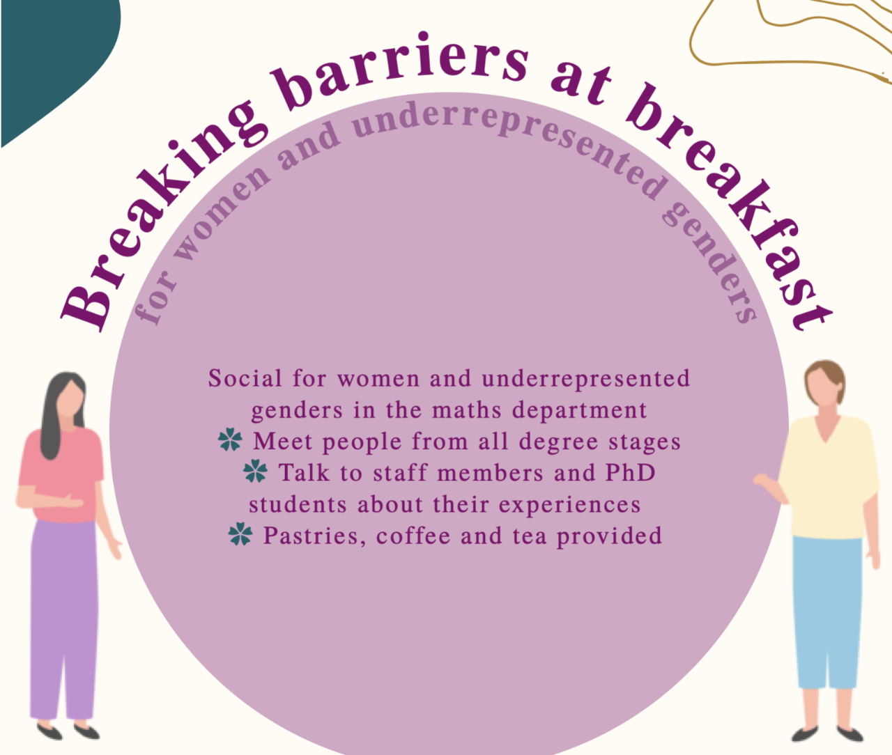 Breaking barriers at breakfast