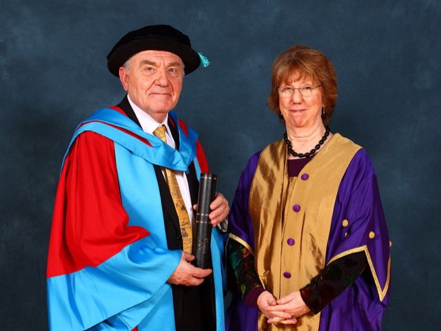 Professor Bourguignon and the Chancellor