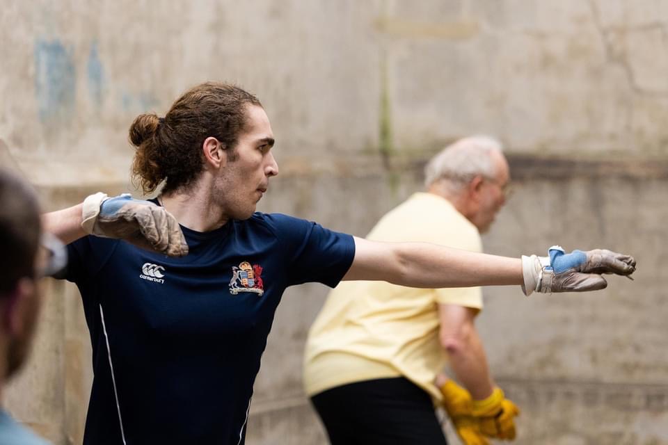 Playing Eton Fives