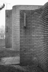 The famous curved walls