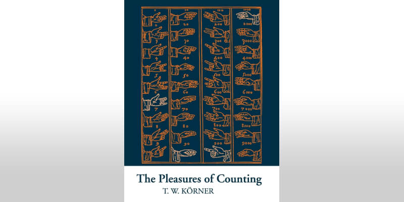 Cover image of the pleasures of counting book