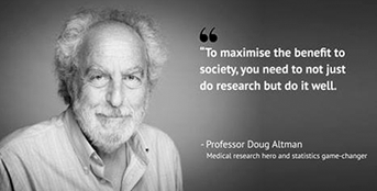 Photo of Professor Doug Attman with the words: 