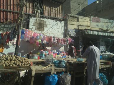 Stalls in Karachi