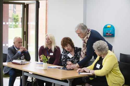 Demonstrations by the Carers' Panel