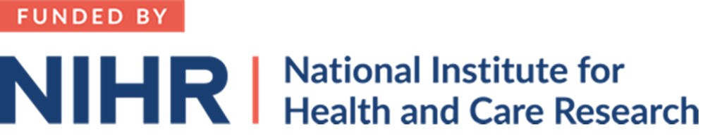 'Funded by NIHR: National Institute for Health and Care Research'