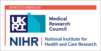  Jointly funded by the Medical research Council and the National Institute for Health and Care Research