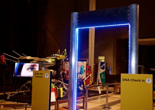 IDNA Scanner at Coventry Cathedral