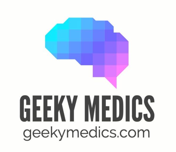 geeky medics . com logo