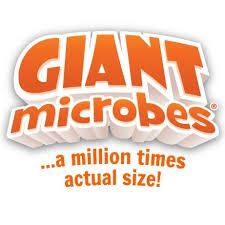 giant microbes - a million times actual size! logo