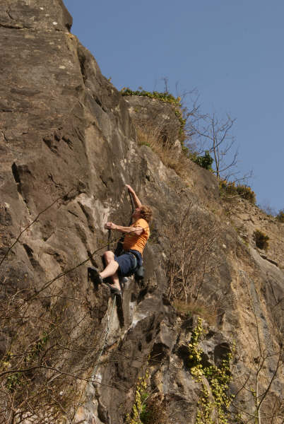 The Academic, f8a, Avon Gorge The Academic, f8a