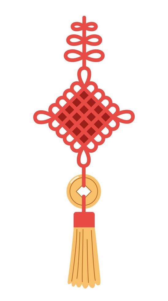 Lucky knot for lunar new year