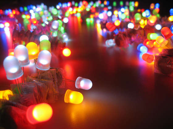 Photo of LEDs