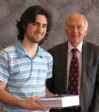 Prize awarded by Professor Cooper to D. Wellard for Best Overall Performance: Maths/Phys B. Sc. Graduating Class