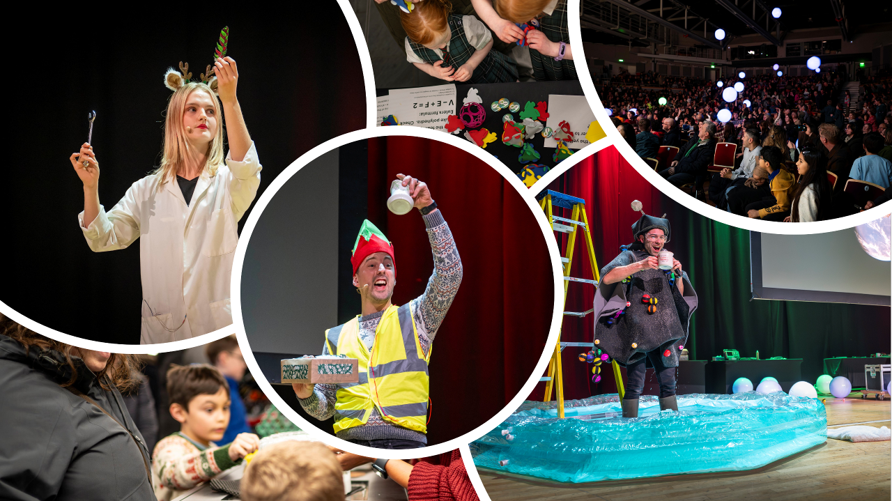 Random images from the 2025 Christmas Lectures and Live Labs