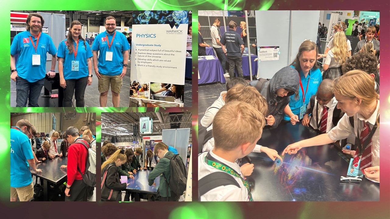 group of students at big bang fair