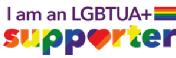LGBTUA+ Supporters logo