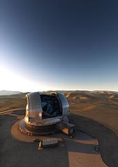 Concept rendering of the Extremely Large Telescope, from the ESO website