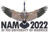 Logo for the UK National Astronomy Meeting 2022