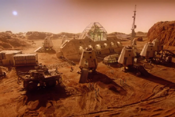 Image of the first Martian colony in TAG