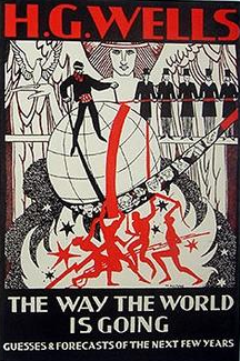 The front cover of The Way the World is Going by H G Wells. Image source: wikimedia via https://en.wikipedia.org/wiki/The_Way_the_World_Is_Going