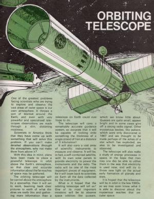 Article on the space telescope project from Doctor Who Annual 1978