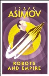 The book cover of Asimov's Robots and Empire