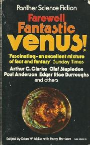 Book cover of the anthology Farewell Fantastic Venus