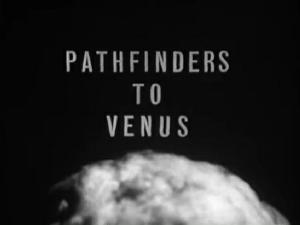 The cloud-obscured disk of Venus from the television series Pathfinders to Venus