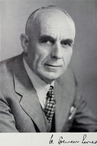 A photograph of Sir Harold Spencer Jones