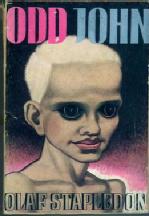 The book cover for Odd John by Olaf Stapledon