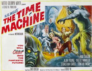 Movie poster for the 1960 film adaptation of The Time Machine, directed by George Pal