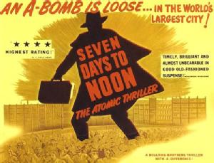 Film poster for film Seven Days to Noon