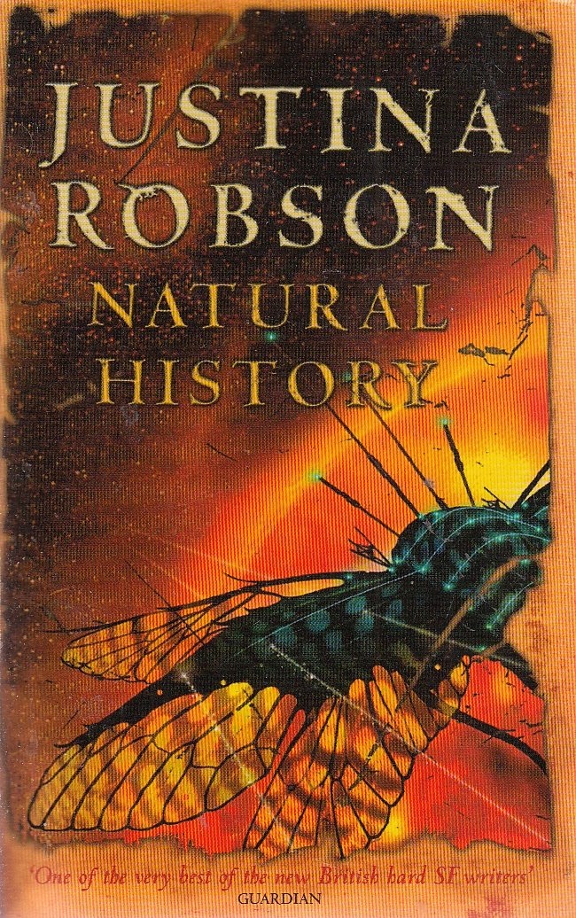 Book cover for Natural History by Justina Robson. source: Amazon
