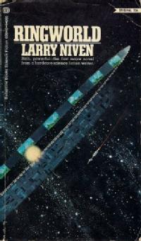 The book cover for Ringworld by Larry Niven