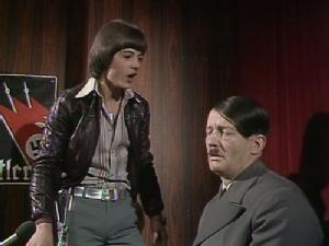 Tomorrow Person Mike Bell confronts an alien Hitler.