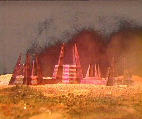 The Leisure Hive from the Doctor Who serial of the same name.  image credit: BBC. source:fandom.com