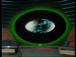 The ovoid planet Terminal from the Blake's 7 episode of the same name.