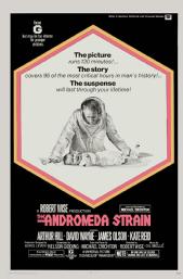 Film poster for The Andromeda Strain from 1971