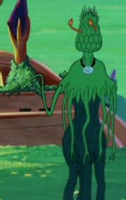 A Phylosian plant person as seen in Star Trek the Animated Series