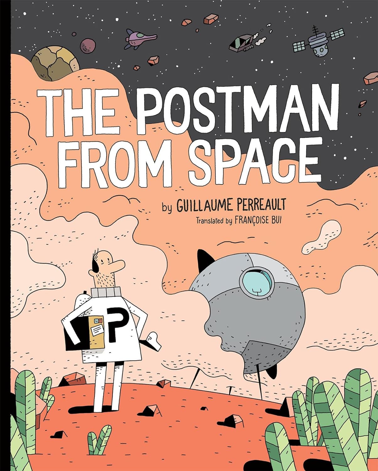 Book cover for The Postman from Space