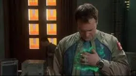 Rodney MacKay fails to remove his personal shield in Stargate Atlantis.  source: tvtropes