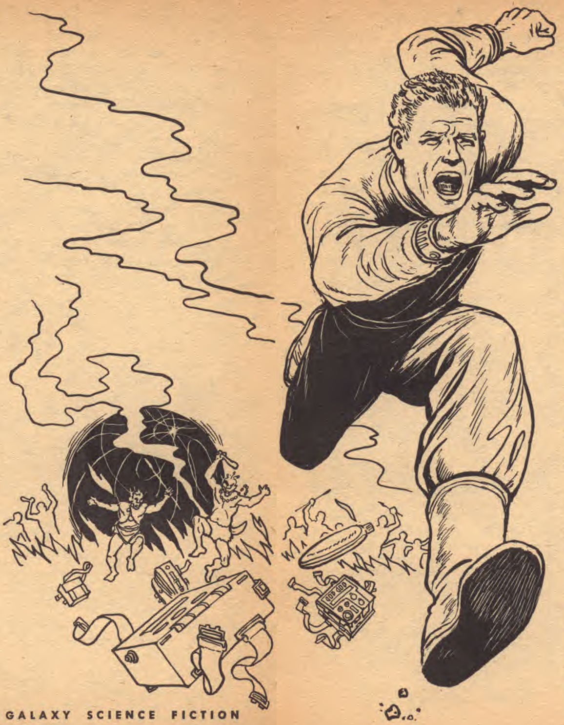 Illustration for Early Model from Galaxy magazine, illustrated by EMSH. source: archive.org