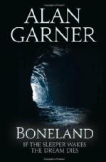 The cover of Boneland, by Alan Garner, which features the Jodrell Bank observatory