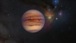 Artists impression of a planet in RS Ophiuchi (credit: ESO)