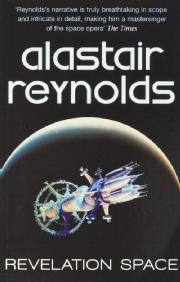 Book cover of Revelation Space by Alistair Reynolds