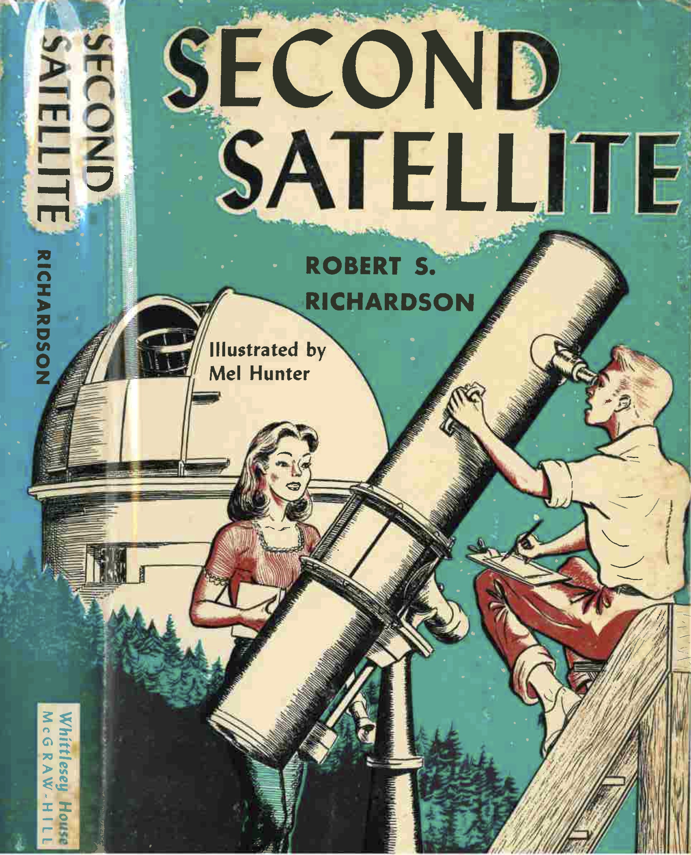 Book cover of The Second Satellite by Robert S Richardson (own collection)