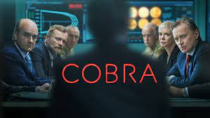 Publicity image from BBC space weather drama series COBRA