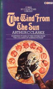 Book cover of The Wind from the Sun, anthology by Arthur C. Clarke